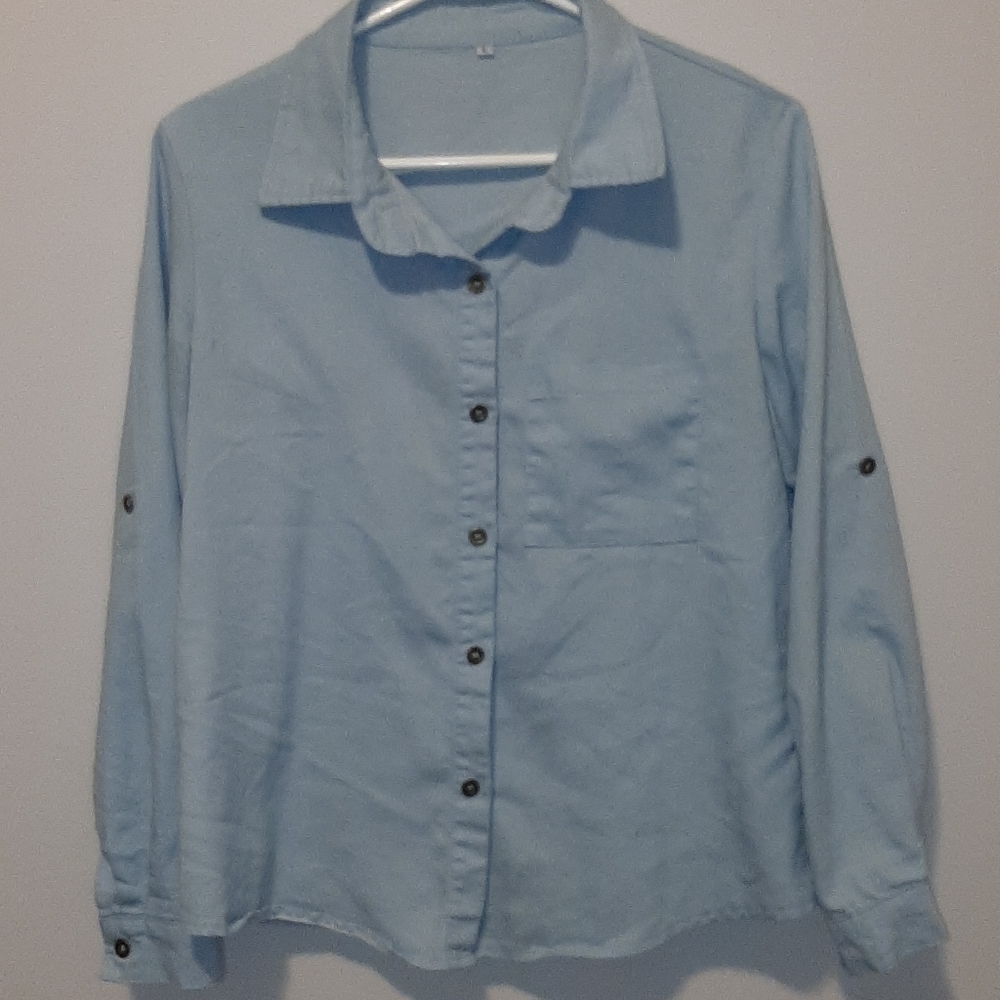 Long Sleev Button Up